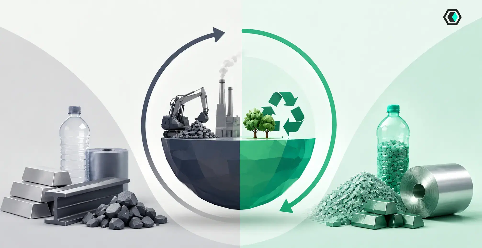 Thumbnail for Recycled vs. Virgin Materials: How They Impact Product Carbon Footprints